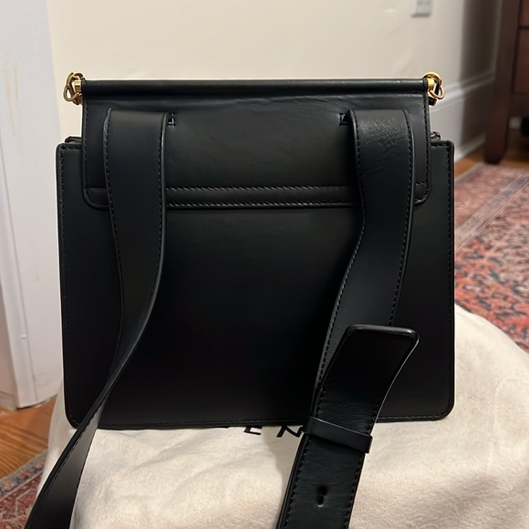 Polene Numero Sept Crossbody Bag in Black - Picture 3 of 6